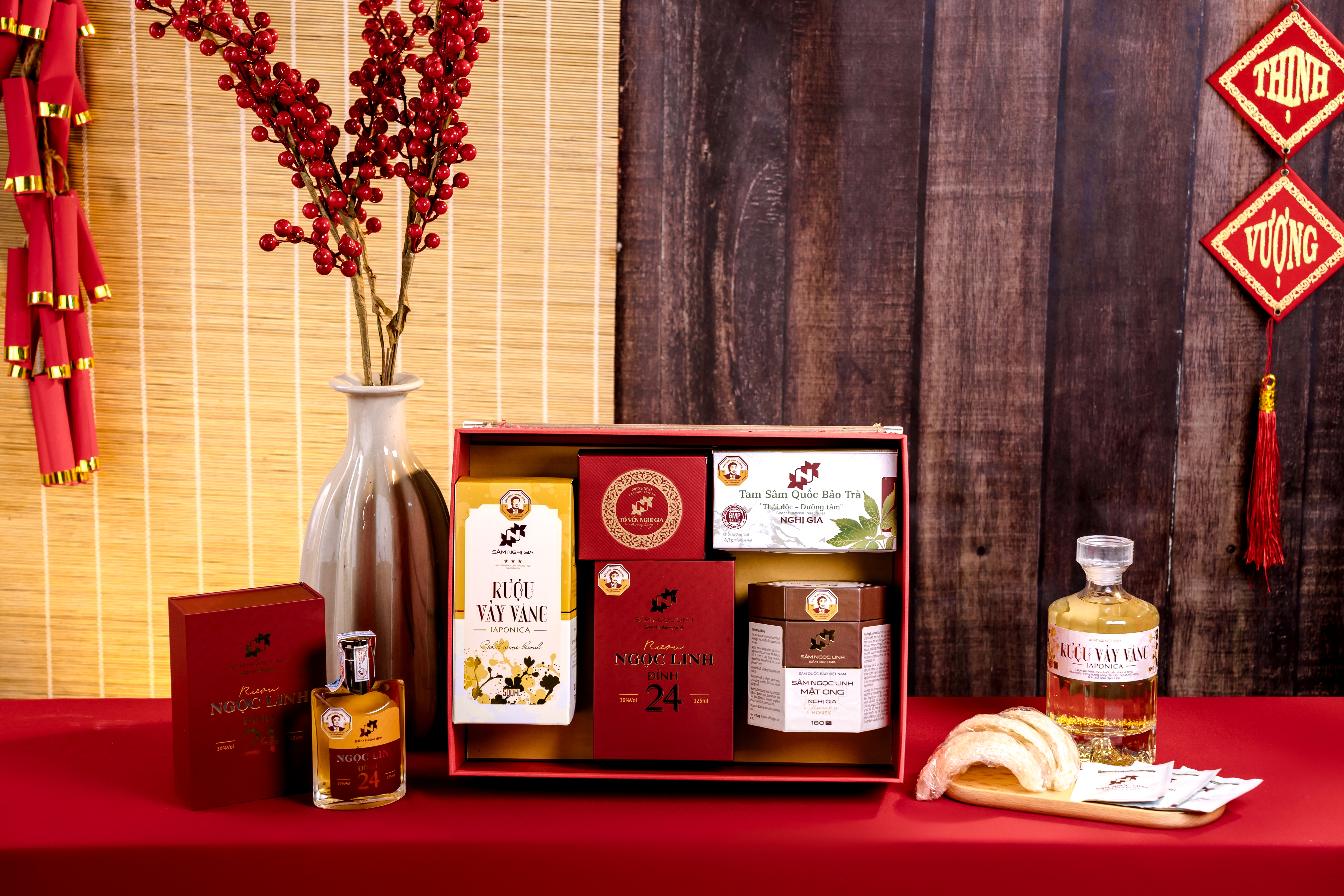 Set Quà Tết Sâm Ngọc Linh Yến Sào SNG1