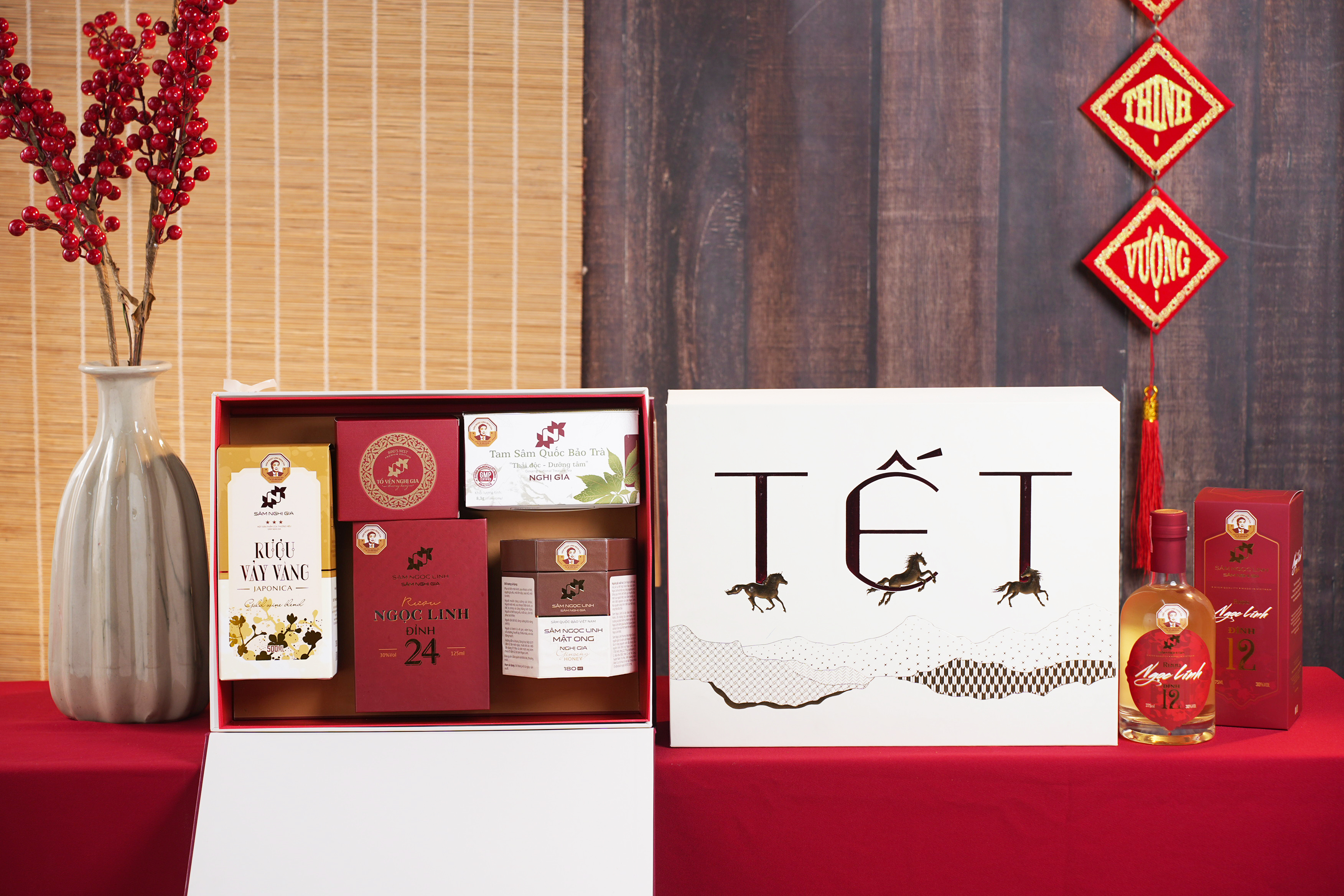 Set Quà Tết Sâm Ngọc Linh Yến Sào SNG1