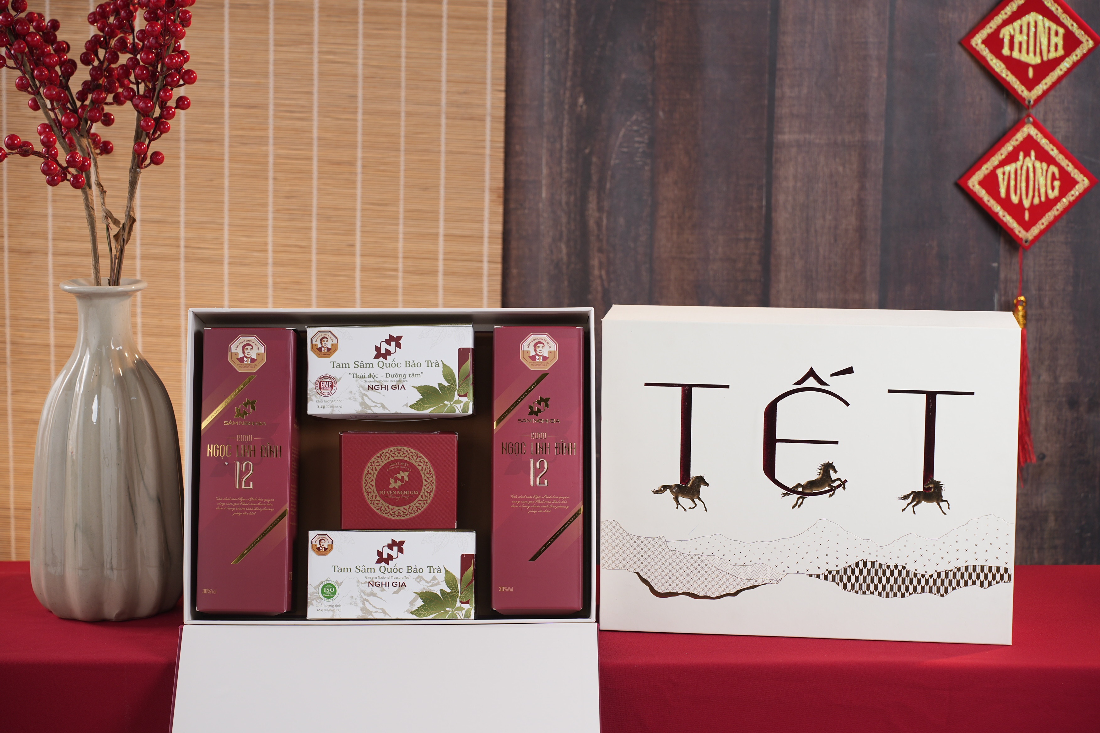 Set Quà Tết Sâm Ngọc Linh Yến Sào SNG 3